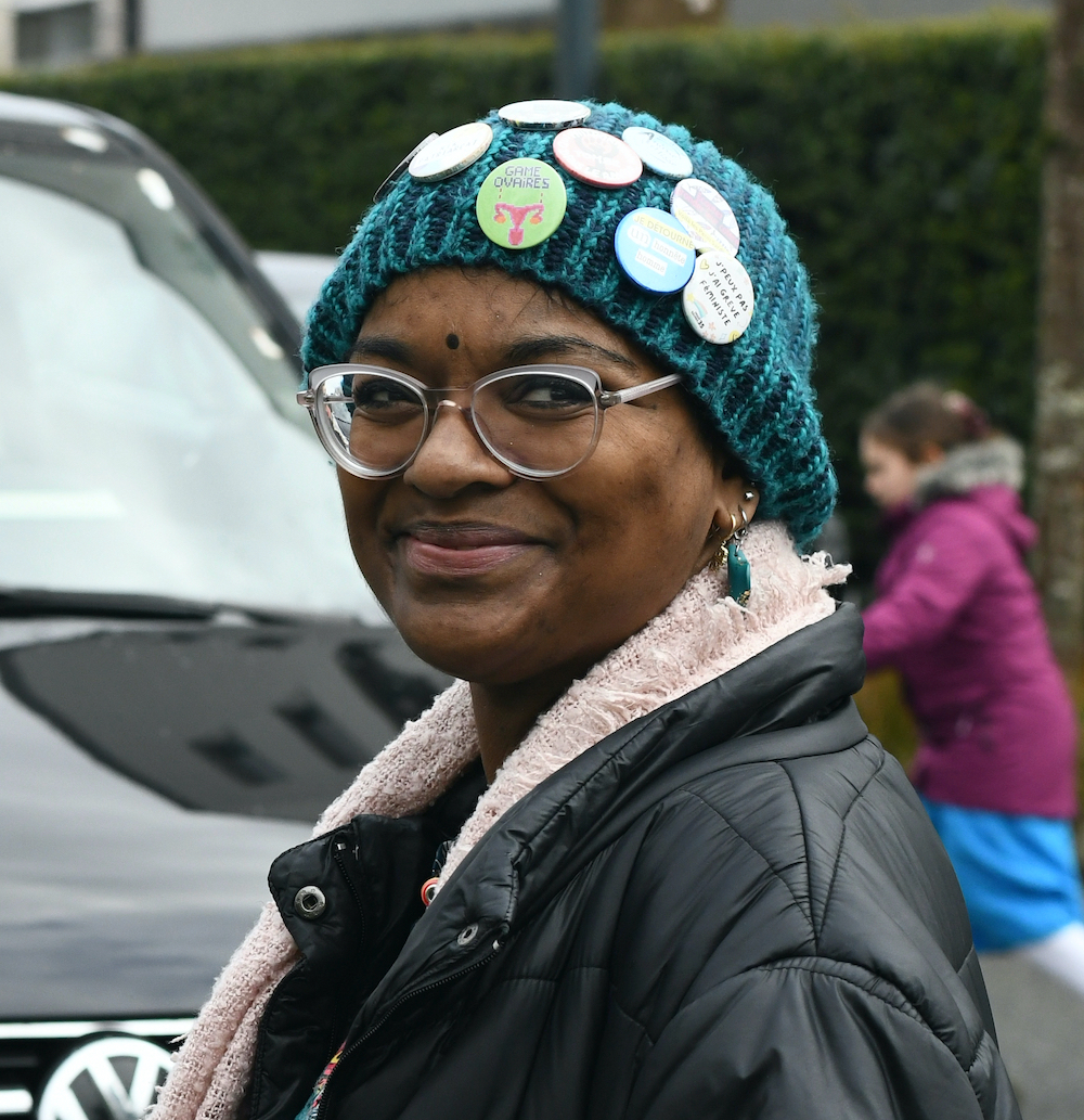 Arrivée d'Inde à 18 mois, adoptée par une famille bretonne, Klervi Fatima apporte beaucoup aujourd'hui au quartier