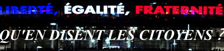 Des citoyens prennent la parole Des citoyens prennent la parole