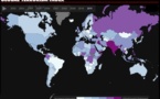 La carte du terrorisme